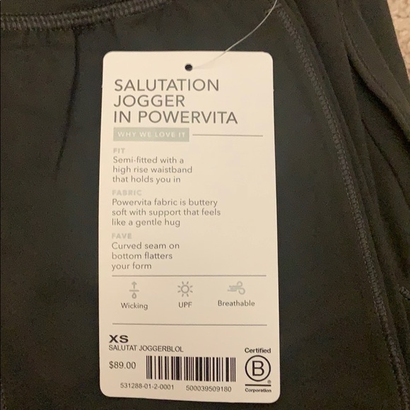 ATHLETA Salutation Cruise Jogger In Powervita NWT - Picture 3 of 3